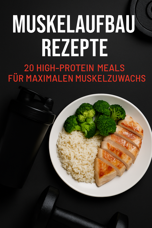 Muskelaufbau Food-Plan – 7 Tage, 35 High-Protein Meals“ (Premium)