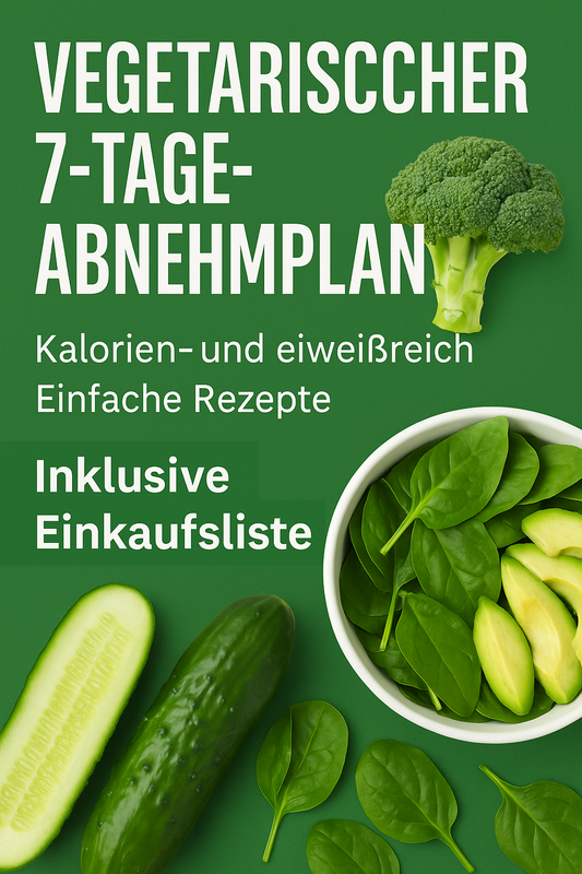 „7-Tage Vegetarischer Abnehm-Plan – einfache Rezepte & Einkaufsliste“